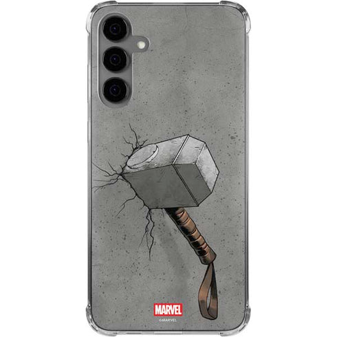 Marvel Thor Thor’s Hammer Mjolnir Galaxy S24 Plus Clear Case
